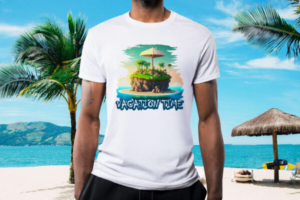 vacation T-shirt design for travelers