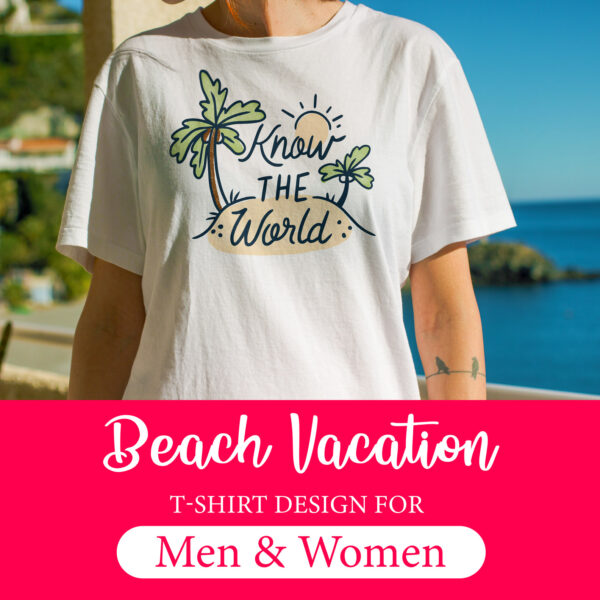 Best beach vacation t-shirt design