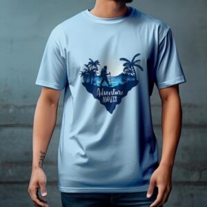 Best t-shirt design for adventure lovers